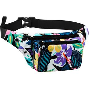 KAMO Fanny Pack, Waist Bag Sling Backpack Water Resistant Durable Polyester Small Waist Bag in Kuwait