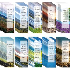 Catholic Bible Religious Bookmarks: 48 Pcs Virgin Mary Book Page Markers with Vintage Background Religious, Bookmark Clips for Reading, Christian Gift for Women Men Book Lovers