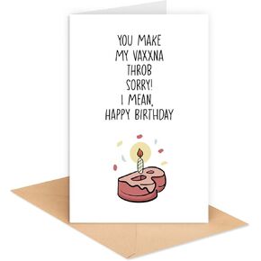 Romantic Christmas Card, Christmas Card for Husband Wife Boyfriend Girlfrien Fiance Fiancee, Merry Christmas Card with Envelope