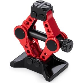 MOHERO 1/24 Scale RC Jack Stands Adjustable Simulation Jack Tool for 1/24 Axial FMS SCX24 and 1/18 TRX4-M RC Crawler Car