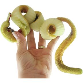 1 Jumbo Grow a Snake in Water - Add Water and it Grows up to 24" - Reptile Lover Gift - Fun Critter Toy Fun Science Expanding Novelty Magic Absorbent Polymer Toy (Random Color)