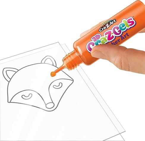 Cra-Z-Art CRA-Z-Gels 3D Deluxe Set DIY Sticker Kit in Saudi Arabia