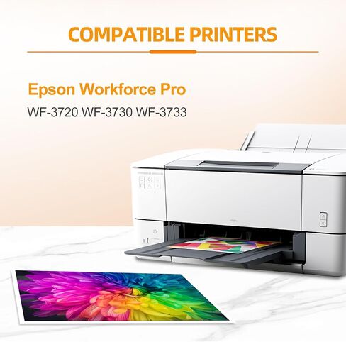 702XL Black Remanufactured Ink Cartridges for Epson 702XL Black 702 Ink Cartridge Work with Epson Workforce Pro WF-3733 WF-3720 WF-3730 (2 Black) in Saudi Arabia