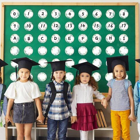 chiazllta 56Pcs Numbers Magnetic Accents Round Whiteboard Magnets Cutouts for Classroom Eucalyptus Blank Magnetic Numbers for Bulletin Board Dry Erasable Magnets for School Office Home Labels Supplies in Saudi Arabia