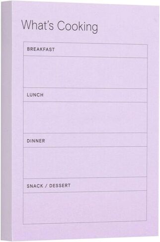 Noted By Post-it® Meal Planning Notes, 4" x 2-15/16", Lilac, 100 Sheets Per Pad in Saudi Arabia
