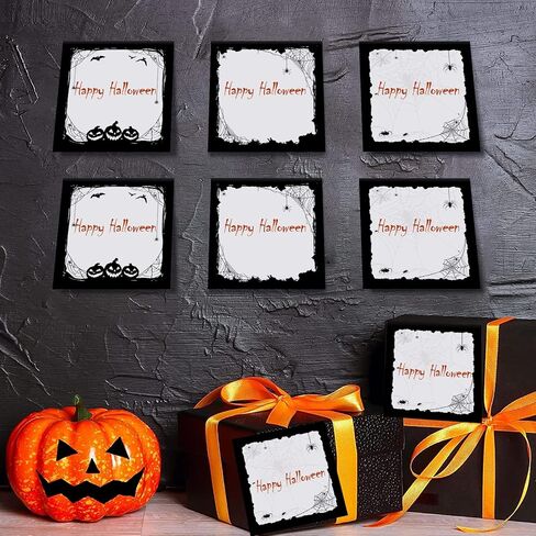9 Pcs Halloween Sticky Note Halloween Note Pads with Spider Pumpkin Bat, Work-Study Notes, 450 Pieces of Halloween Self-Adhesive Removable Notes 3 Styles, 9 Books Total, 50 Sheets Each in Saudi Arabia