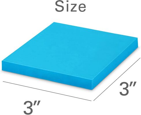 Post-it Notes 3x3 in, 6 Sticky Note Pads, 600 Sheets Mini Pad, Easy to Reposition Super self-Adhesive Sticky Notes, Fit for Books and Paper, School Supplies and Office Supplies in Saudi Arabia