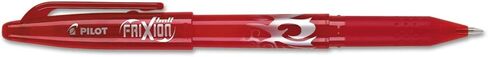 Pilot, FriXion Ball Erasable & Refillable Gel Ink Pens, Fine Point 0.7 mm, Pack of 12, Black in Saudi Arabia