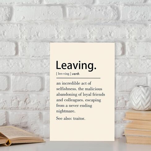 Naughty Leaving Card for Him Her, Happy Farewell Card for Him Her, Humor Going Away Gifts for Coworker Colleagues, Unique Leaving Gift Ideas for Work Bestie，New Job Card in Kuwait