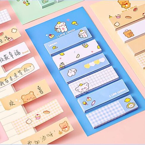 120 جهاز كمبيوتر شخصى الوردي لطيف فتاة الحيوان ملاحظات لاصقة Kawaii الكرتون نمط مؤشر علامات التبويب لمكتب المدرسة عيد الميلاد عيد الشكر هدية فكرة منصات مذكرة ذاتية اللصق in Kuwait