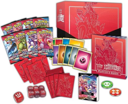 Pokemon TCG: Sword & Shield - Battle Styles Elite Trainer Box - Red in Saudi Arabia