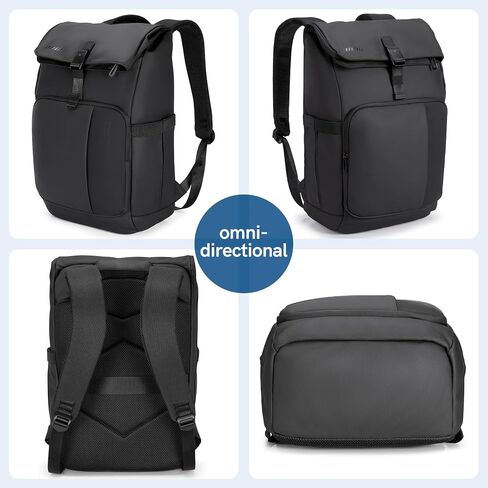 Kingsons Travel Backpack for Men Women，15.6 Inch Anti Theft Laptop Backpack Flight Approved, Large Capacity Water Resistant Computer Backpacks for Weekender Business Hiking in Saudi Arabia