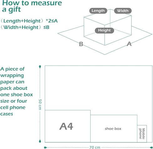 GeeRic 6 Pack Gift Wrapping Papers, 28 ∗ 20 Inch Gift Paper Wrapping Bundle, Kraft Recycled Wrapping Paper with Sealing Label+Tape+Tags+Bow, Golden Stripes in Kuwait