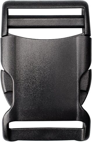 DYZD Premium Flat Dual Adjustable Side Release Buckles Size of 4/5, 1, 1-1/2, 2 Inch for Backpack Paracord, Webbing Strap (2 inch, 2PCS) in Kuwait