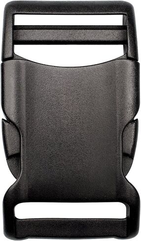 DYZD Premium Flat Dual Adjustable Side Release Buckles Size of 4/5, 1, 1-1/2, 2 Inch for Backpack Paracord, Webbing Strap (2 inch, 2PCS) in Kuwait
