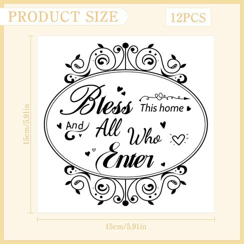 Rub on Transfers for Crafts Furnitures Stickers: 12 Pcs Farmland Animal Rub on Transfer for Crafts Decals Cow Pig Rooster Sheep Rub on Transfer Stickers for Furniture Crafts DIY Home Decor in Kuwait