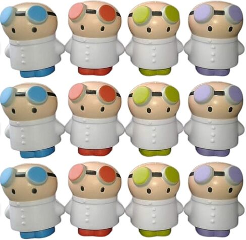 ألعاب الإجهاد على شكل عالم | 12 قطعة | 2.5 بوصة | تفضل موضوع العلوم in Kuwait