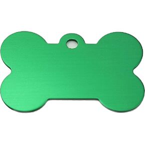 Unmarked Metal Tags in Bulk for Laser Engraving, CNC, and DIY (5 -, I (10 Pack))