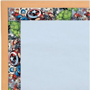 Marvel Characters Extra Wide Bb Border - 12 Pieces - Educational and Learning Activities for Kids