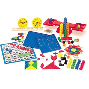 Complete Homeschool Kit for Saxon Math, Manipulatives for Grades K-3 in Storage Container
