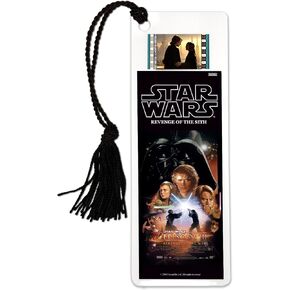 Star Wars الحلقة II: Revenge of the Sith FilmCells علامة مرجعية مغلفة مقاس 2 × 6 مع مقطع فيلم وشرابة مقاس 35 مم