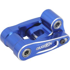 قضيب سحب المفصل باستخدام الحاسب الآلي من الألومنيوم مناسب لدراجة نارية RC Promo-MX 1/4 pro Moto mx rc دراجة ترابية - أزرق