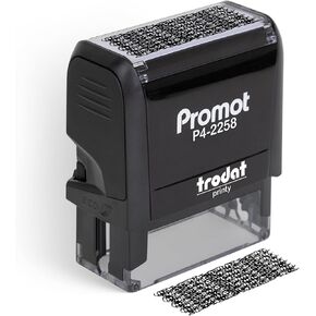 Promot Identity Theft - Self Inking Rubber Stamp - Ink Stamps