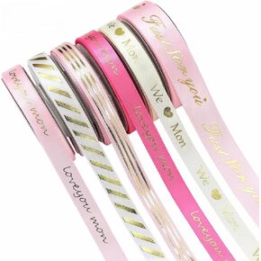 9 Rolls 45 Yards Christmas Ribbons Metallic Buffalo Printed Grosgrain Satin Ribbons 3/8″ Wide DIY Craft Fabric for Holiday Wedding Anniversary Decorations Gift Wrapping (Christmas-9 Roll) in Kuwait