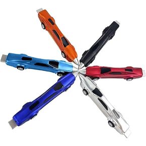The New 6PCS Sports Car Pens Ballpoint Pen Funny pens for Kids Novelty Pens Cute Pens Cool Kids Pens School Supplies Racing Car Pens Gifts for children£¨Blue ink£©-1