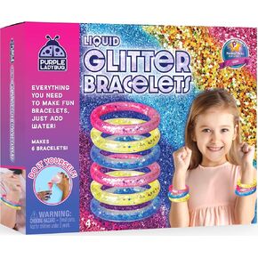 PURPLE LADYBUG Make Your Own Bracelet Making Kit for Girls - Bracelet Making Kit for Girls 5-7, Arts and Crafts for Kids Ages 6-8 Girls, Christmas Gifts for Girls Stocking Stuffers