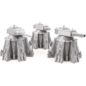 Heavy Weapon Towers - Tabletop Terrain by War Scenery for Wargames and RPGs 28mm 32mm Miniatures