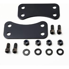 Motorcycle Front 21" Wheel Fender Risers Lift Brackets for Davidson Harley Touring Electra Glide Road King Street Models 2014-2023 Chrome