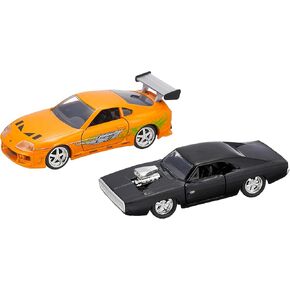 Jada Toys Fast & Furious Dom's Dodge Charger R/T & Brian's Toyota Supra 1:32 Die-Cast Vehicle (26063)