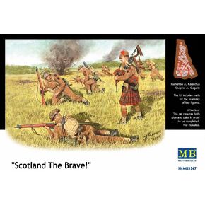 Master Box Scotland The Brave! Commonwealth Infantry (4) Figure Model Building Kits (1:35 Scale)
