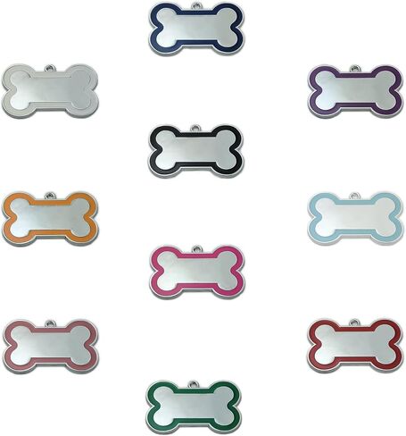 Unmarked Metal Tags in Bulk for Laser Engraving, CNC, and DIY (5 -, I (10 Pack)) in Saudi Arabia
