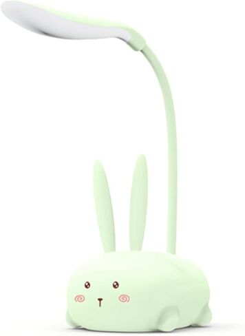 LED Desk Lamp, Portable LED Table Light, Mini Animal Night Light, Cute Foldable USB Rechargeable Reading Light for Bedroom Children's Bedside Study (Bear, Pink) in Saudi Arabia
