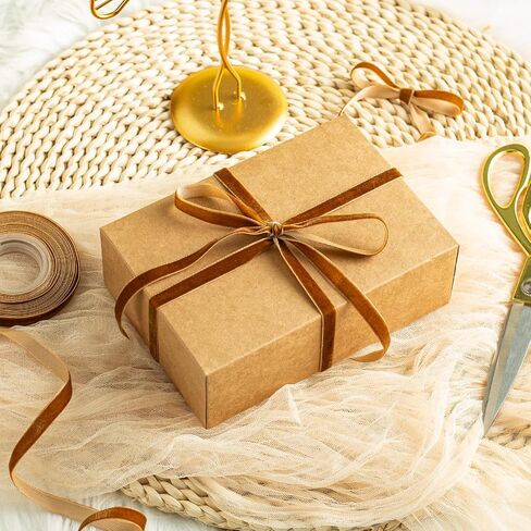 Pink Velvet Ribbon 3/8 Inch X 25Yd Single Face Fabric Ribbon Roll for Gift Wrapping Decoration Party Handmade Craft Ornaments Bow Making Christmas Decoration in Kuwait