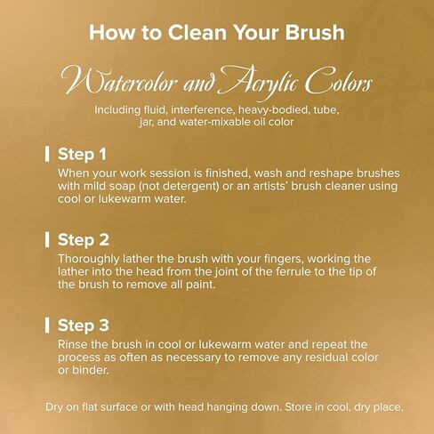 Silver Brush Limited 5401-50 Silver Atelier Badger/Synthetic Blend Mottler Flat Brush, Size 50, Extra Long Handle in Kuwait