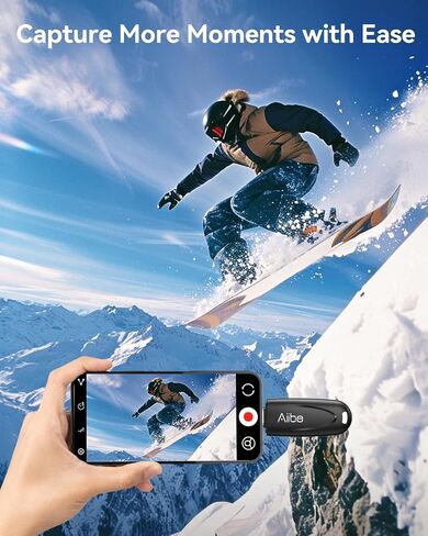 محرك أقراص فلاش Aiibe 128 جيجابايت من النوع C، 128 جيجابايت USB-C 3.2 Gen 1 قراءة تصل إلى 130 ميجابايت/ثانية، محرك أقراص صغير الإبهام USB C ذاكرة فلاش 128 جيجابايت للهواتف الذكية والكمبيوتر المحمول والكمبيوتر اللوحي وأجهزة USB-C (أسود) in Kuwait
