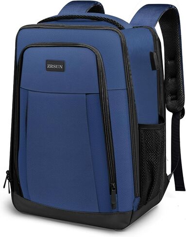 Travel Laptop Backpack for Men and Women, Business Anti Theft Slim Sturdy Laptops Backpack with USB Charging Port, Water Resistant College School Bag, Fits 15.6 Inch Notebook (Black) in Saudi Arabia