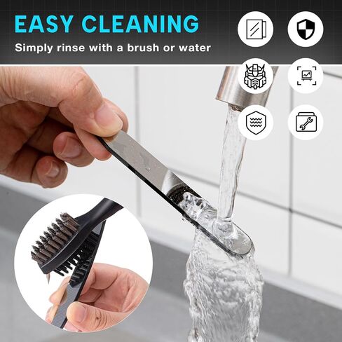 Honoson 10 Pcs 5 Styles Model Kits Precision Glass Files Hobby Model Polishing Tool Kits #10000 Grit Polishing Grinding Tools with Plastic Storage Box for Plastic Model Wood Resin Base Parts in Saudi Arabia
