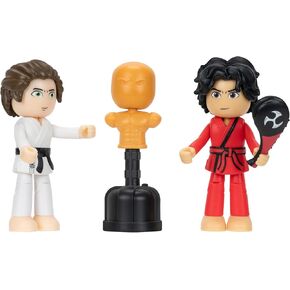 DevSeries Cobra Kai: Diaz vs Keene Game Pack Two 2.75-Inch Action Figures with Three Accessories and Exclusive Virtual Item Code