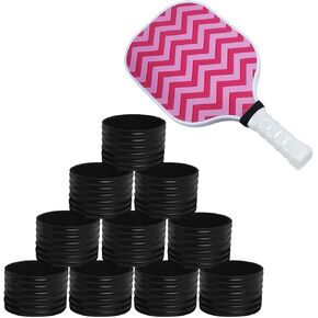 Pickleball Grip Bands-Silicone Band - Soft Non-Slip Pickleball Racket Handle Rubber Ring for Tennis Racket Racquetball Badminton Squash Baseball Racquetball Bat Rackets - Durable and Comfortable