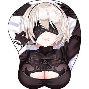 Nier Automata Game 2B 3D Mouse Pad Mousepad V1