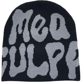 HYPEHOME Y2k Beanie Women Winter Knit Hat Skull Cap Slouchy Beanie for Men