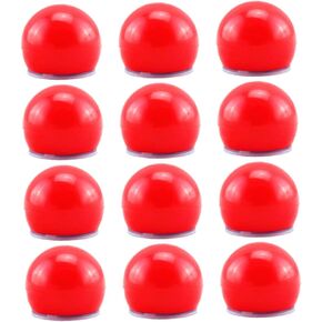 TOYANDONA 12pcs Clown Nose Reindeer Nose Red Nose Led Child