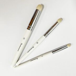 Drybrush Set, Hobby Detail Paint Brush Set, Drybrush Paint Brush, 6 Pieces in 6 Sizes Art and Advanced Acrylic Paint Brushes for Miniature Watercolor Oil Painting, Citadel Model Paint
