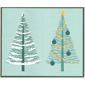 Sizzix A5 Clear Stamps w/Stencil Cosmopolitan Christmas, Merry and Light by Stacey Park, Multicolor, One Size