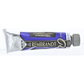 Rembrandt Artists Oil Colors - 40ml Tubes - Ultramarine Deep