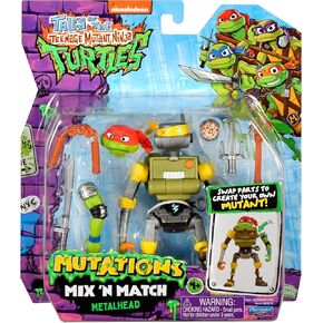 Teenage Mutant Ninja Turtles: Mutations Mix and Match 4.5-Inch Metalhead Action Figure